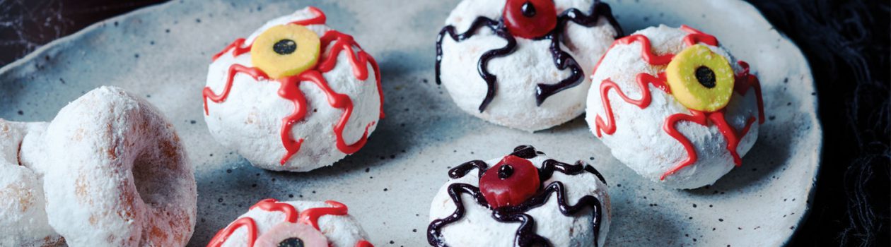 Spooky Eyeball Donuts