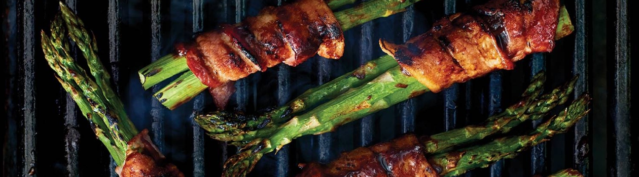 Grilled Bacon-Wrapped Asparagus